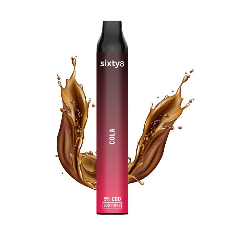 Puff pen CBD (5 %) Cola de la Sixty8 Romania Puff pen CBD (5 %) Cola de la Sixty8 Romania